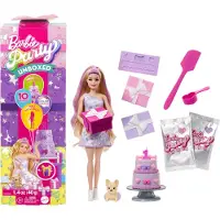 Barbie Poupée - Party Blonde déballée Doll - - UneTaille - Poupée