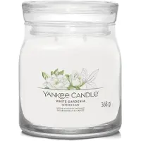 Yankee candle White Gardenia bougie parfumée Signature 368 g