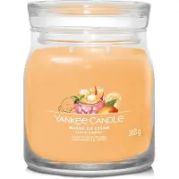 Yankee candle Mango Ice Cream bougie parfumée Signature 368 g
