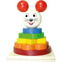 Hess Tour d'empilage souris Jouets éducatifs