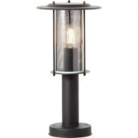 Brilliant Lampe de terrasse noire Detroit