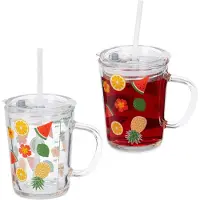 Relaxdays 2x verres pour enfants