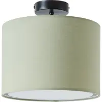 Brilliant Lampe Aike plafonnier 28cm vert métal/plastique vert 1x A60, E27, 40 W