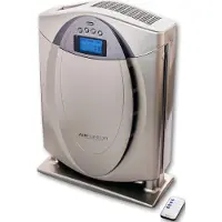 In.tec® Purificateur d'air AirKomfort AC-05 Filtre Hepa et charbon 3 niveaux d'intensité du flux d'air Télécommande Minuterie de 12 heures