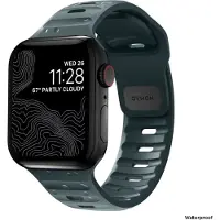 Nomad Bracelet Sport FKM pour Apple Watch | 44/45/46/49 mm - Marine Blue
