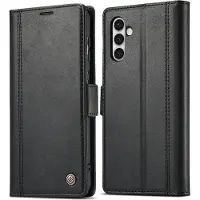 LC.Imeeke Flip Case Business (Samsung Galaxy S24), Coque pour téléphone portable, Noir