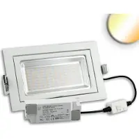Valotorni LED Shop-Downlight Box, 32W, pivotant, blanc, Colorswitch, dimmable