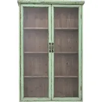 Creative Collection Armoire Hazem | Vert | Bois De Tilleul | 82049402