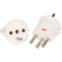Max Hauri AG Adaptateur fixe (CEE 7/7)