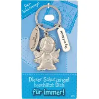 Depesche Hommes, Porte-clés, Porte-clés 003 Ange gardien argenté, Argent