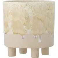 Creative Collection Imoa Pot De Fleurs | Jaune | Grès | 82058253