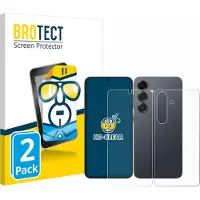 BROTECT Film de protection (écran+dos) (Samsung Galaxy S25), Téléphone portable : film de protection, Transparent