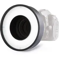 Kaiser Prof Kr90 Ring Light Argenté