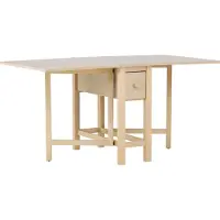 Venture Home Tables à manger Edward Linge blanc