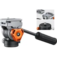 K&F Concept FH-03 Tête hydraulique avec poignée (Tête sphérique, Tête vidéo)