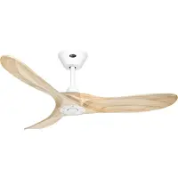 CasaFan Eco Genuino, Ventilateur, Marron, Blanc