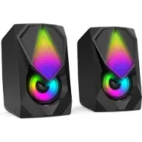 Omega speakers Varr Flash 2.0 VGSFB, noir, Haut-parleur PC, Noir