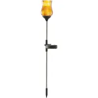Star Trading Best Season Eclairage solaire, Lyon, orange, 7 x 5,2 x 14 cm, 479-77