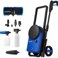 Nilfisk Core 130-6 PowerControl - CAR WASH EU Nettoyeur haute pression vertical électrique 462 l/h Noir, Bleu