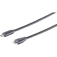 Walimex 77142-1.8 Câble USB 1 m USB 3.2 Gen 1 (3.1 Gen 1) USB C USB A Noir (77142-1.8)