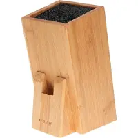 King Hoff bloc a couteaux universel en bambou KH1558
