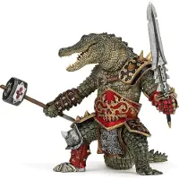 Papo figurine mutant crocodile 10cm - dès 3 ans