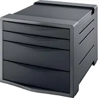 Esselte 2 Big And Small Europost Buc Drawers Noir Enfants