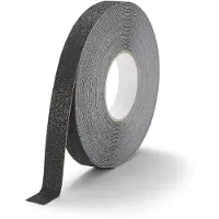Durable Ruban antidérapant DURALINE GRIP+ 25 mm, Noir, 109401