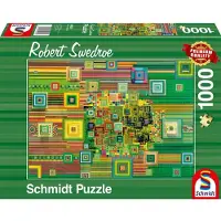 Sonstige Verlage SCHMIDT Puzzle disque flash vert 1000 pièces