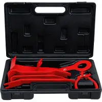Bgs Jeu de cales pour moulures | différentes formes | avec pince à desserrer les rivets | 6 pcs.