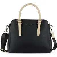 Bugatti sac à main sac à épaule bandoulière Ella Bowling Bag Black noir
