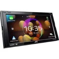 JVC KW-M875DBW Récepteur multimédia pour voiture Noir WLAN 180 W Bluetooth (KWM875DBW)