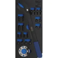 Bgs Garniture de servante d'atelier 1/3 : Jeu d'outils de maintien d'arbre à cames pour VAG - 9696