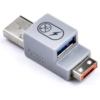 Smart Keeper Basic "USB-A Port" Smart Data Blocker orange
