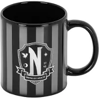 KARACTERMANIA MERCREDI - Nevermore - Mug, Tasse, Noir