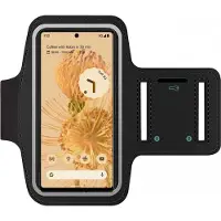 SmartFitness Google Pixel 6 Pro Bracelet de sport pour téléphone portable, Brassard pour smartphone, Noir