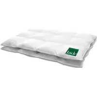HANSKRUCHEN GmbH HANSKRUCHEN Jade couette en duvet 155x200 cm chaude 90% duvet lavable pour personnes allergiques couette d'hiver respirante blanche
