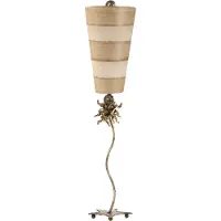 Elstead Lighting Anemone Lampe de table E27 Crème et Tan (E27)