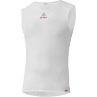 Loeffler Transtex Light+ Sleeveless T-shirt Blanc 54 Homme