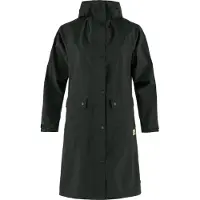 Fjällräven Parka imperméable Vardag pour femme, couleur noire, taille M