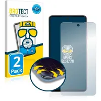 BROTECT Full-Cover Protection Mat (Samsung Galaxy A52s 5G), Téléphone portable : film de protection, Gris