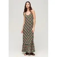 Superdry Beach Sleeveless Long Dress Multicolore 2XS Femme
