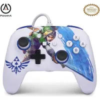 PowerA Manette filaire améliorée pour Nintendo Switch Master Sword Attack