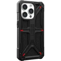 Uag Coque Monarch pour Apple iPhone 15 Pro - Kevlar Black