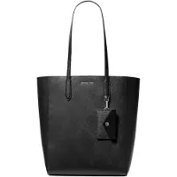 Michael Kors Schwarze safiano tote tas