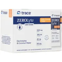 Trace Minerals Æ, TM Sport, ZeroLyte, Mélange pour Boisson Électrolytique, Orange Salée, 30 Sachets, 0,27 oz (7,6 g) Chacun