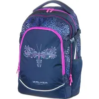 Tenneco Walker sac d'école sac à dos pour ordinateur portable Fame 2.0 Backpack 28L Magic Dragonfly violet foncé