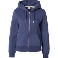 Superdry Essential Logo Full Zip Sweatshirt Bleu 2XS Femme