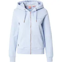Superdry Veste de survêtement 'Essential' bleu clair