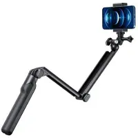 Telesin Osmo Foldable Three Way Tripod Argenté